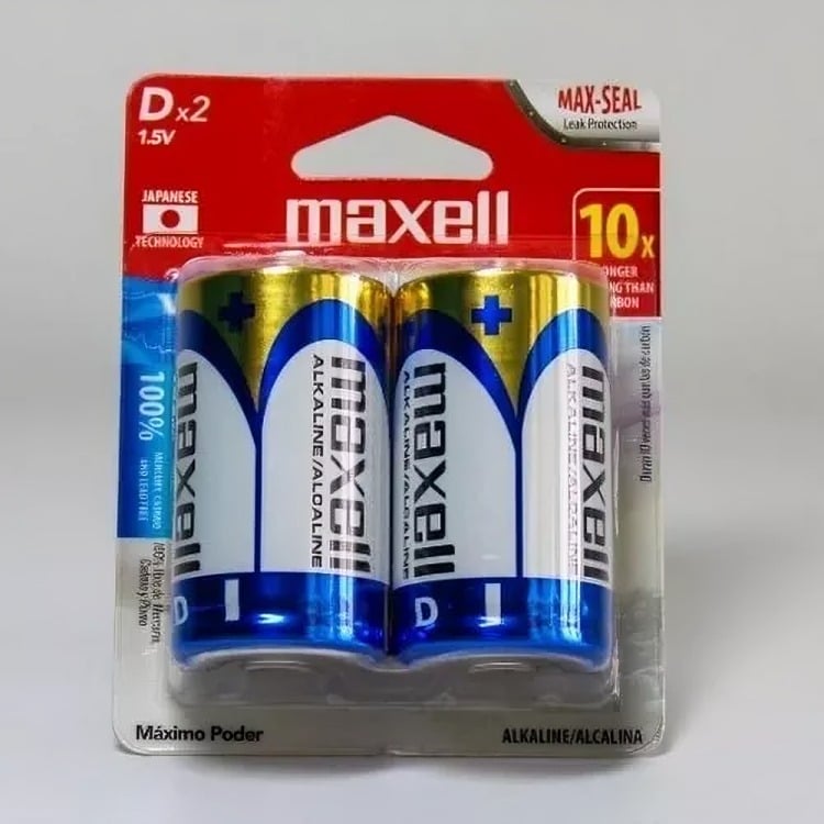 MAXELL PILA ALCALINA MAXELL MAX ALCALINA  D PRO 2
