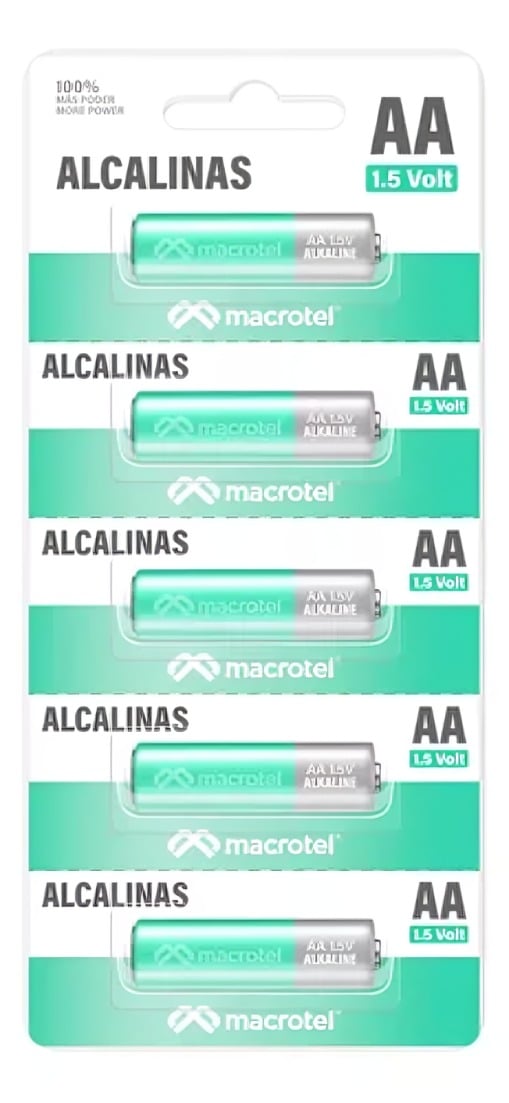 PILA ALCALINA MACROTEL MW-ALK5AAP - 2