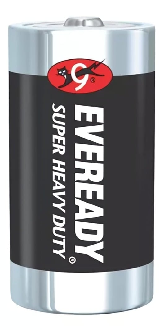 PILA DE CARBON EVEREADY C 12 UNIDADES - 2