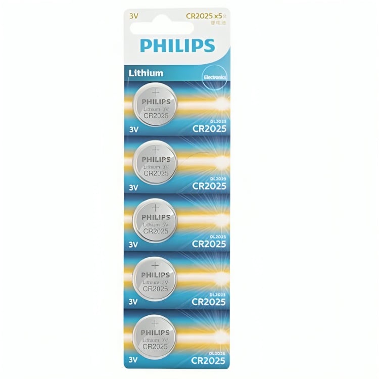 PILA DE RELOJ PHILIPS CR-2025 - 2