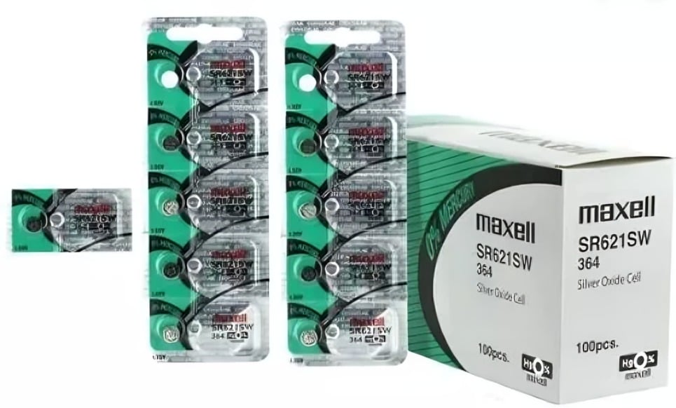 PILA DE RELOJ MAXELL SR-621 - 2