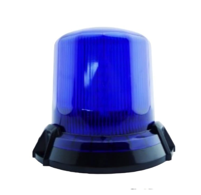 BALIZA LED IMÁN 90 LED GIRO 12-24V AMB/AZ - 3
