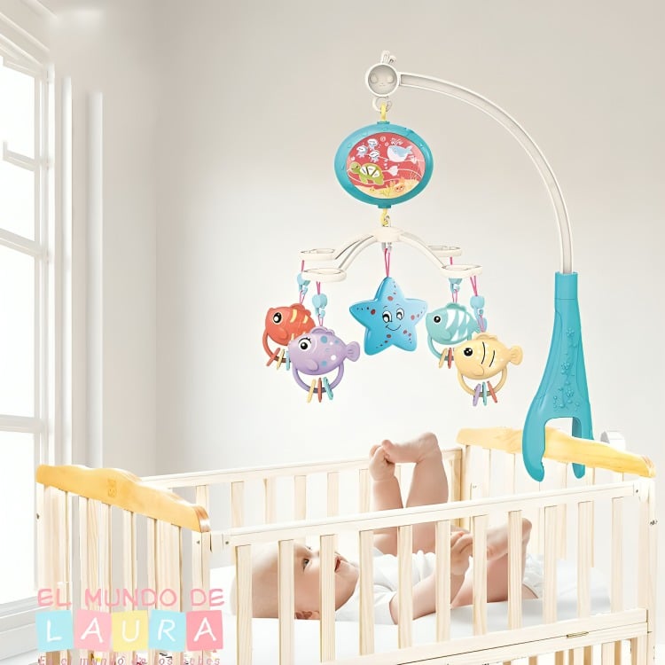 MOVIL INFANTIL ESTRELLA  Y CIELOS NOCTURNOS COD. (668-113) - 2