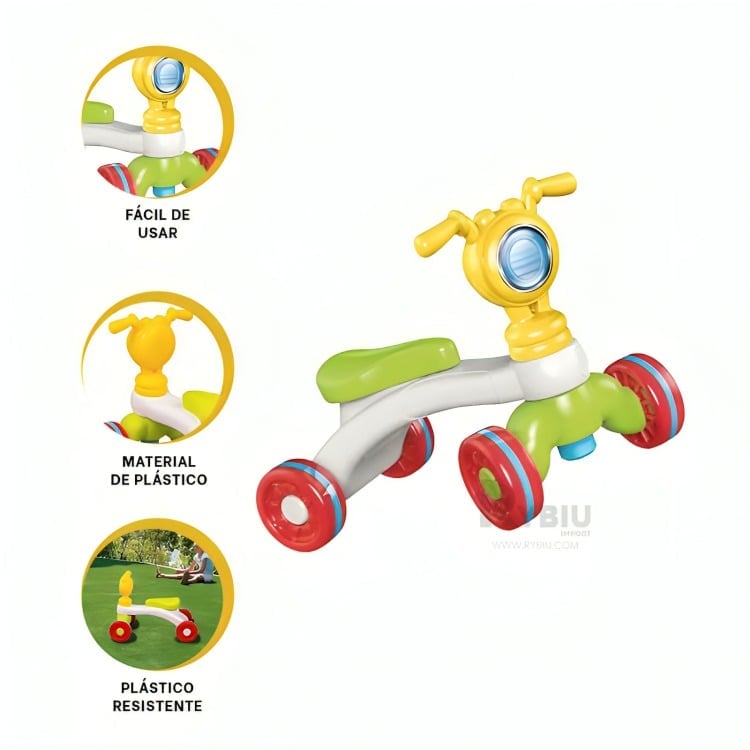 MOTOCICLETA DE APRENDIZAJE BEBE - 1