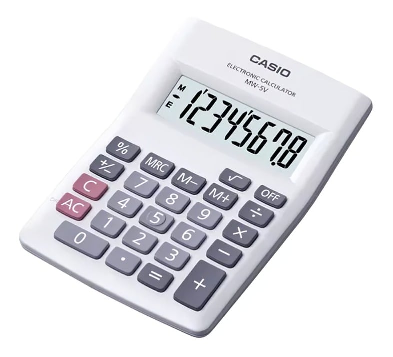 CALCULADORA CASIO 8 DIGUITOS HL-815L-WE - 3