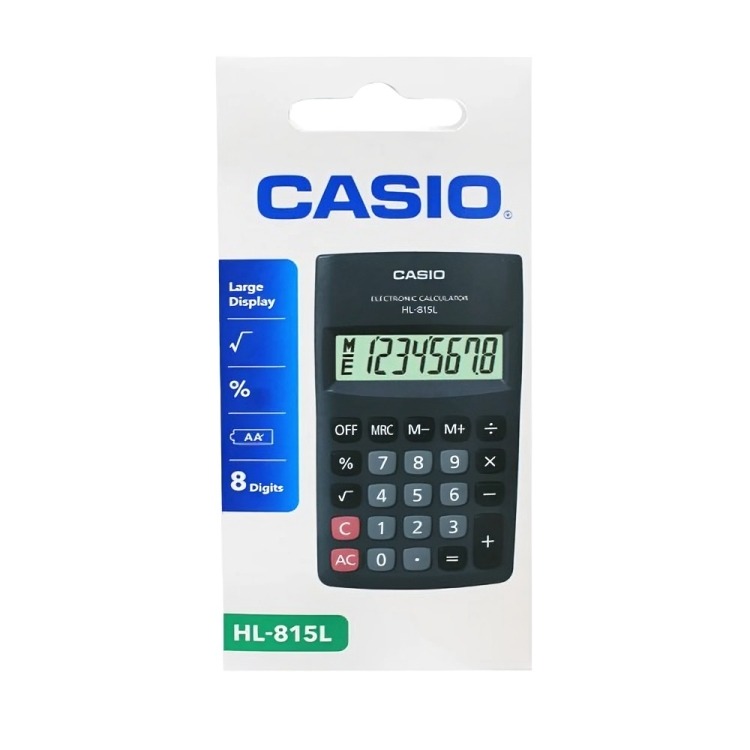 CALCULADORA CASIO 8 DIGUITO HL-815L - 2