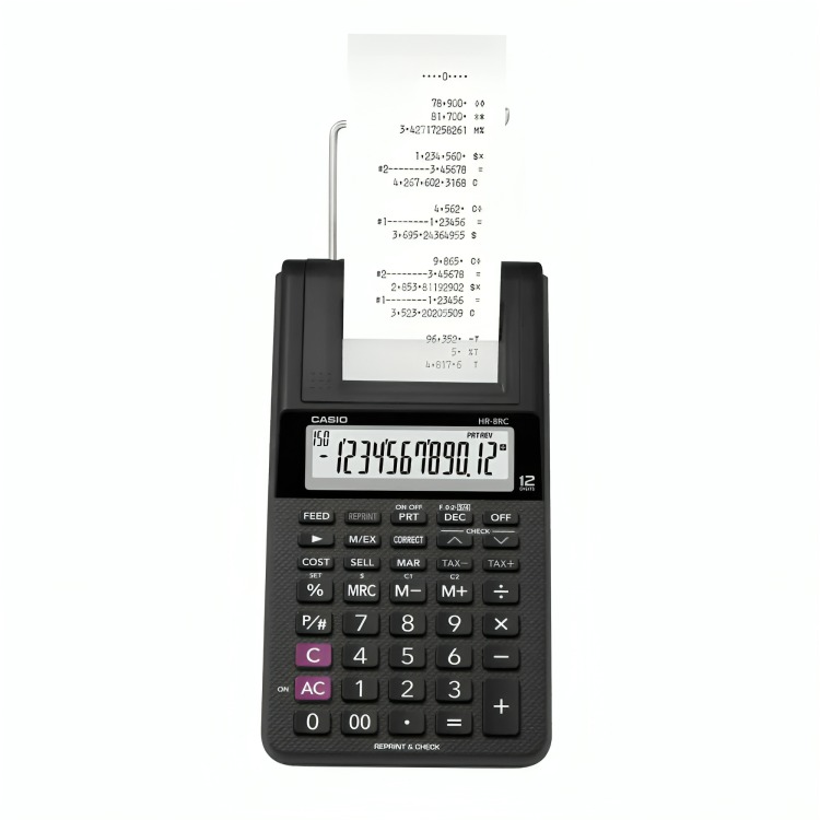 CALCULADORA CASIO 12 DIGUITOS HR-8RC - 3