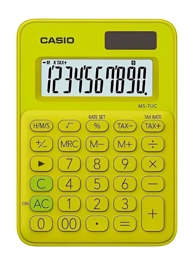 CALCULADORA CASIO TIPO MINI ESCRITORIO MS-7UC - 2