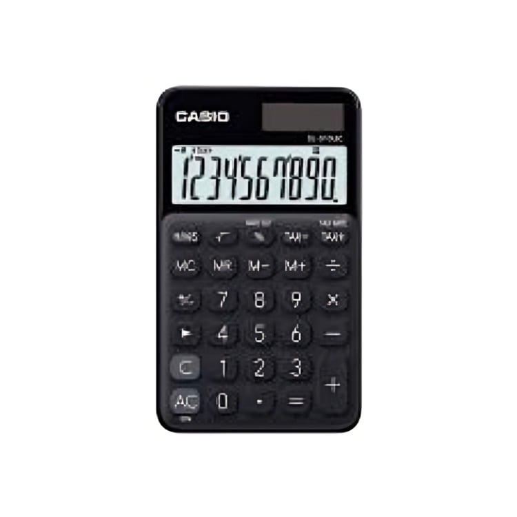 CALCULADORA CASIO TIPO MINI ESCRITORIO SL-310C NEGRO - 2