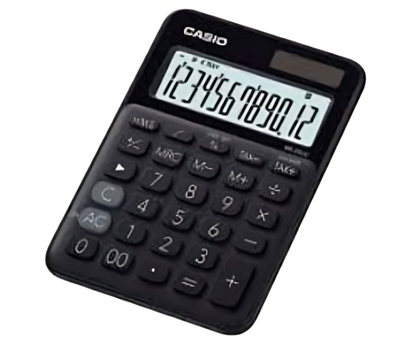 CALCULADORA CASIO TIPO MINI ESCRITORIO SL-310C NEGRO - 3