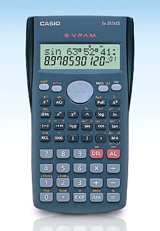 CALCULADORA CASIO CIENTIFICA FX350MS - 2