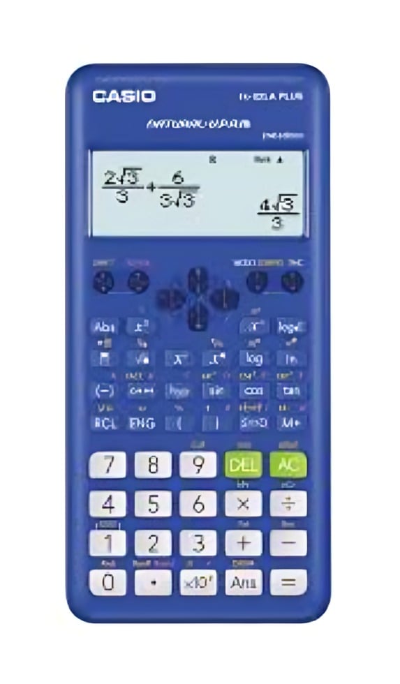 CALCULADORA CASIO CIENTIFICA FX-82 LA PLUS AZUL - 1