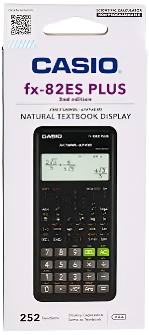 CALCULADORA CASIO CIENTIFICA FX-82 LA PLUS AZUL - 2