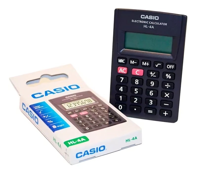 CALCULADORA CASIO 8 DIGUITOS HL820LV - 3