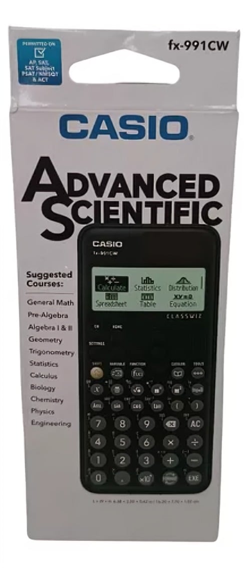 CALCULADORA CASIO CIENTIFICA FX-991A CW - 1
