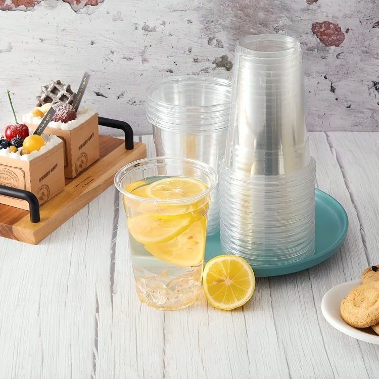 VASO PLÁSTICO TRANSPARENTE 500ML X 50 UNIDADES - 2