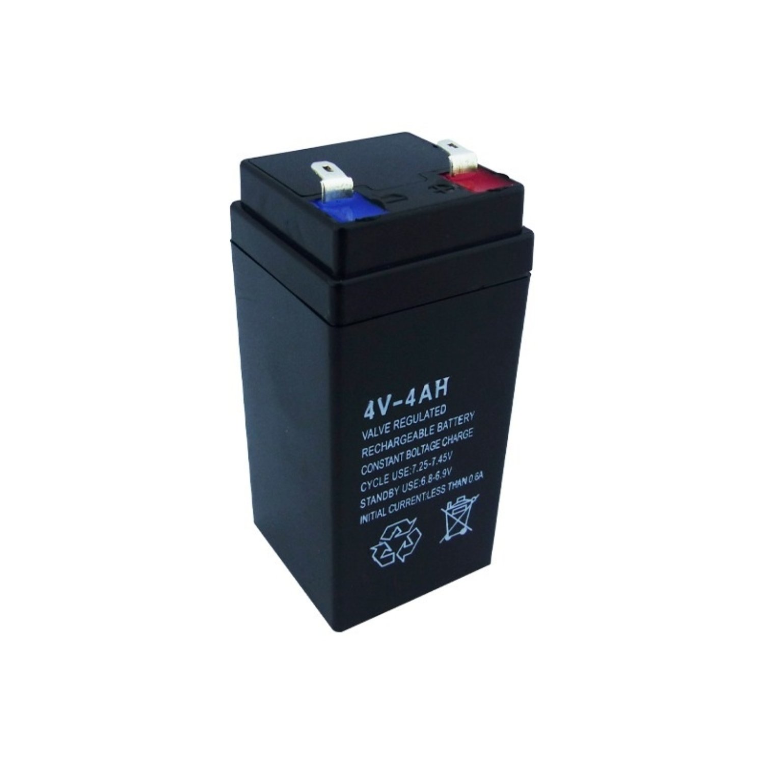 BATERIA 4 VOLT 4 AMPERES REPUESTO IDEAL PARA BALANZAS DE FERIA Y OTROS - 3