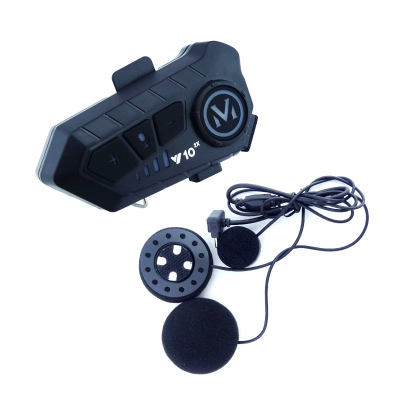 INTERCOMUNICADOR BLUETOOTH PARA CASCO MOD.Y-10 INTERCOMUNICADOR CON LUZ RECARGABLE - 4