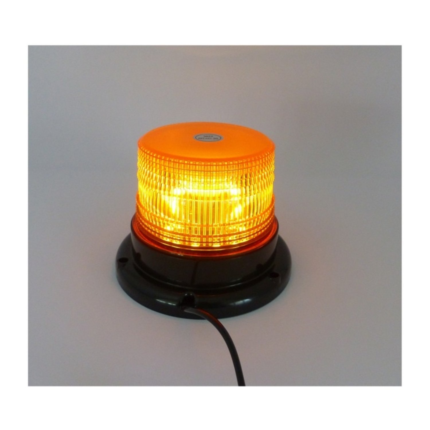 BALIZA LED CON IMAN STROBO 12-24 VOLT PARA VEHICULO AMBAR CAJA - 3