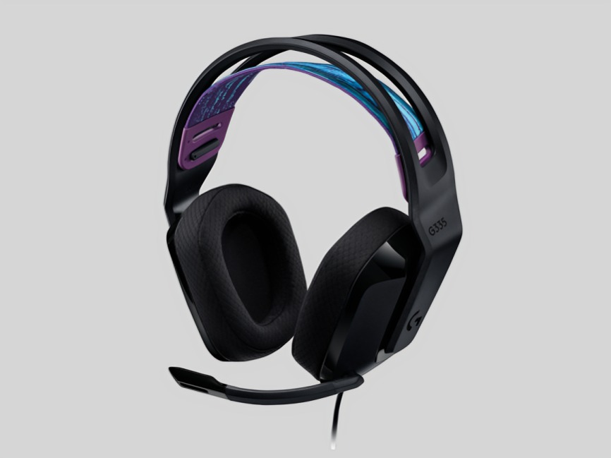 AUDIFOOS HEADSET PC G335 BLACK - 1
