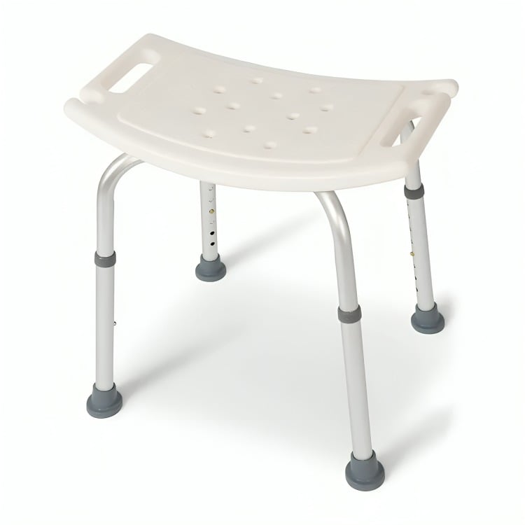 SILLA ASIENTO DE DUCHA SEGURIDAD ANTIDESLIZANTE REGULABLE - 2