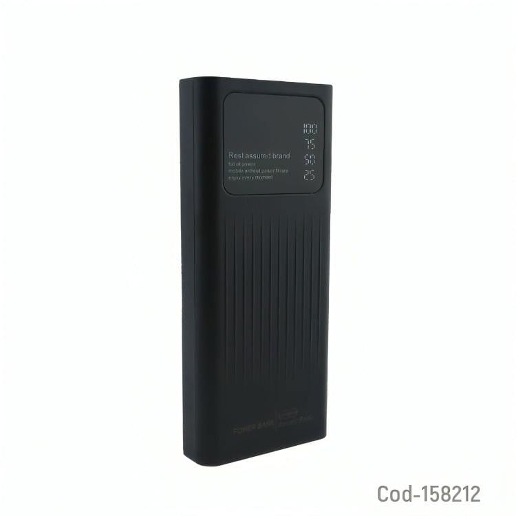 BATERIA EMERGENCIA 2 USB 20.000 MAH CON LINTERNA - 1