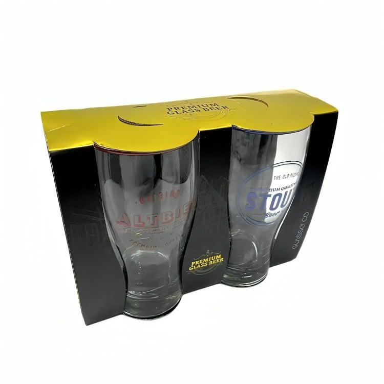 SET 2 VASOS CERVEZA GLASSO - 1