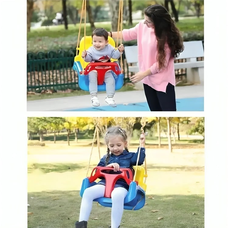 COLUMPIO SILLA 3 EN 1 AJUSTABLE PORTÁTIL NIÑOS ASIENTO BEBÉ - 3