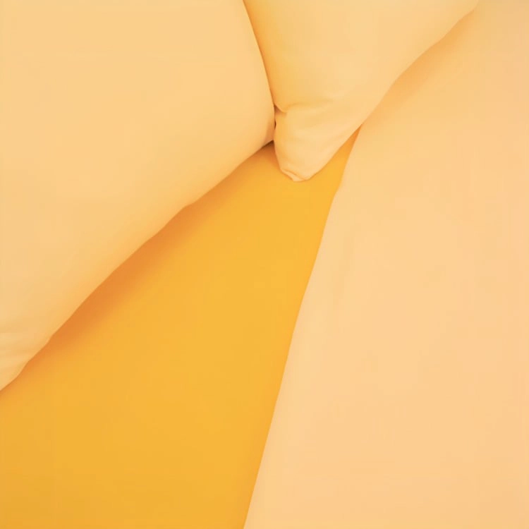 SÁBANAS DE POLAR COMPOSÉ KING / BIEN COLOR AMARILLO – DORAL - 1
