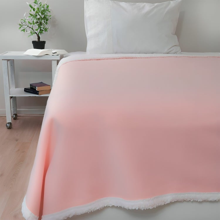 SÁBANAS POLAR COMPOSÉ 1.5 PLAZAS / BICOLOR MORADO – DORAL - 2