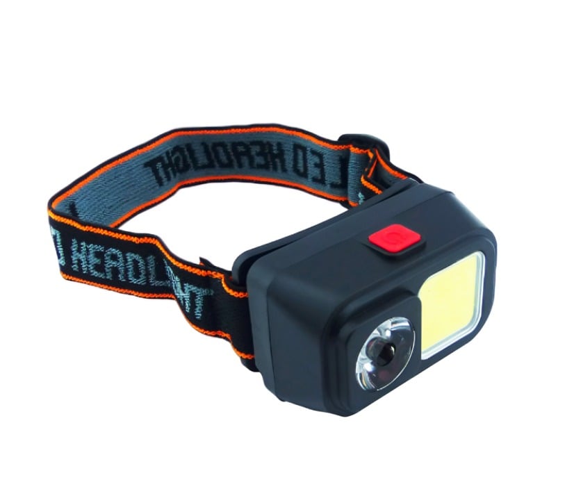 LINTERNA DE 1 LED EN ALUMINIO CON ZOOM Y 100 WATT MARCA COBA MODELO CB-2208 RECARGABLE. - 1