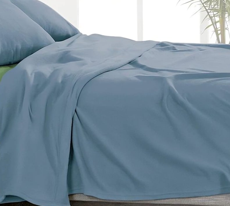 SÁBANAS POLAR LISA COMPOSÉ 1.5 PLAZAS / AZUL-VERDE – DORAL - 2