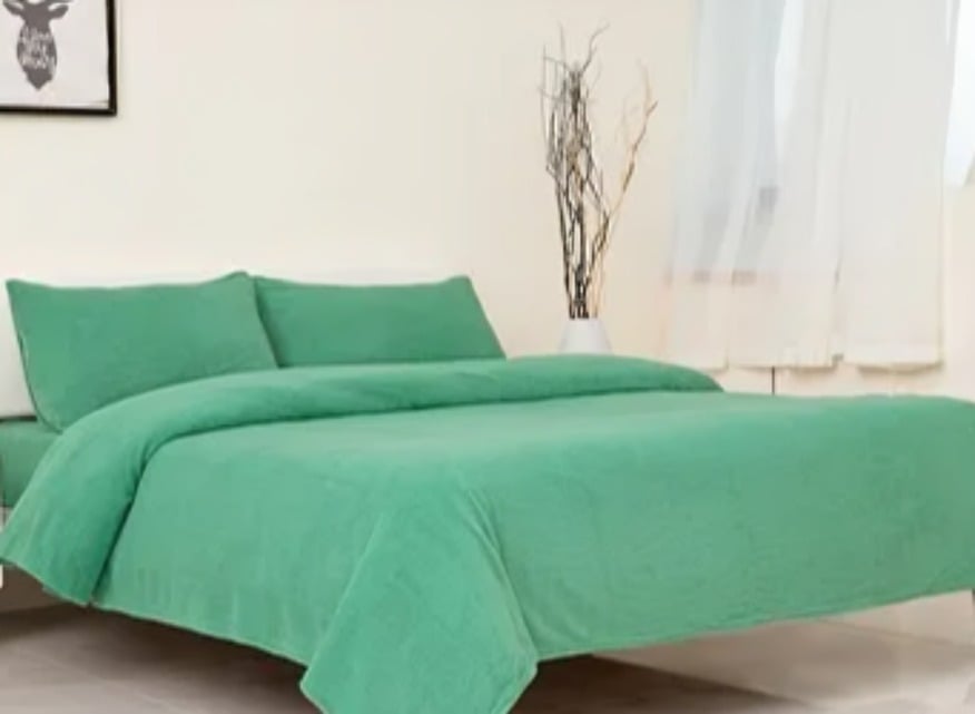 SÁBANAS CHIPORRO LISA 1.5 PLAZAS / VERDE– DORAL - 2