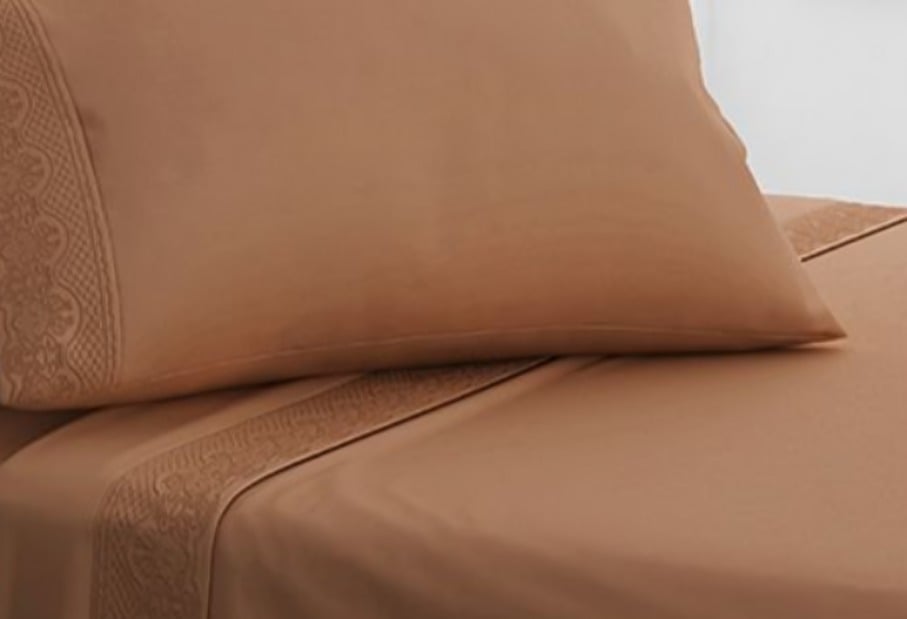 SÁBANAS MICROFIBRA BRODERIE SANTORINI 1.5 PLAZA TERRACOTA - 3