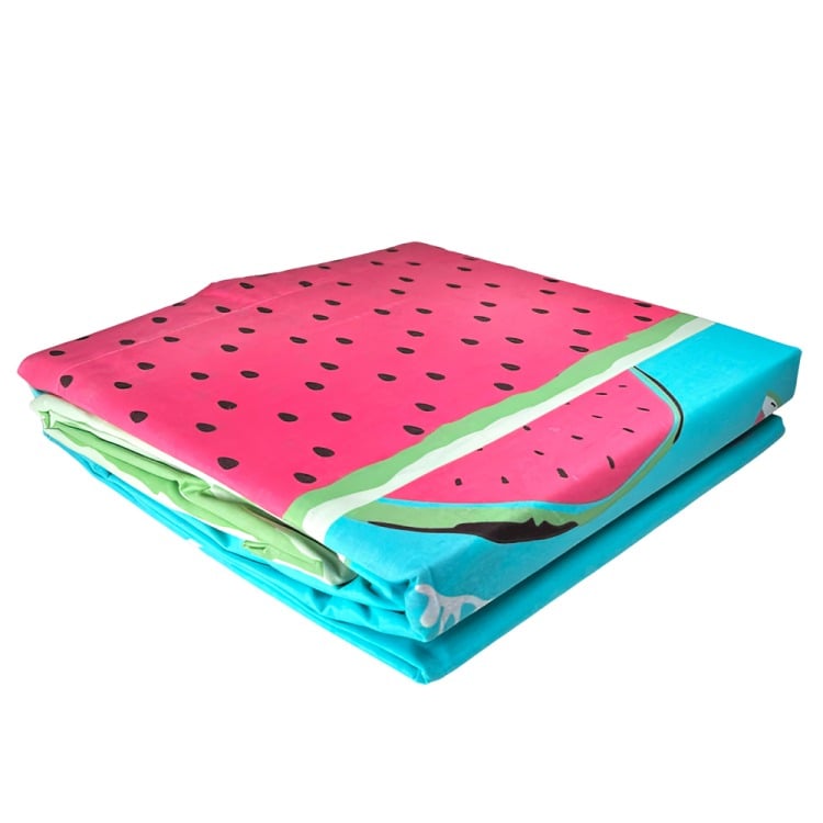 JUEGO DE SÁBANAS 144 HILOS COMPOSÉ PREMIUM 1.5 PLAZAS WATERMELON - 3