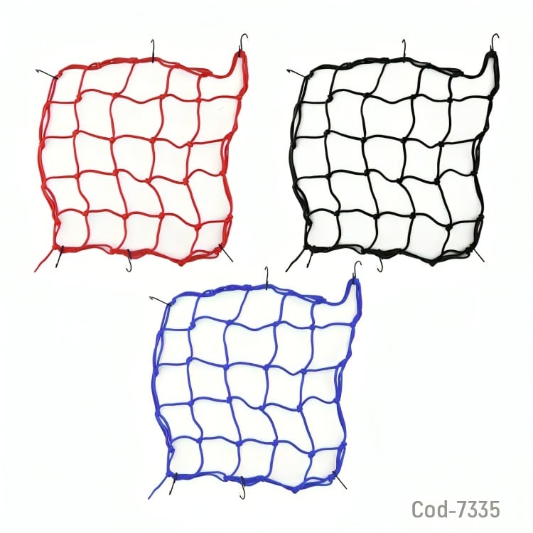 PULPO MALLA PRO-BIKER GRANDE 40 X 40 CM COLORES EN BOLSA - 3