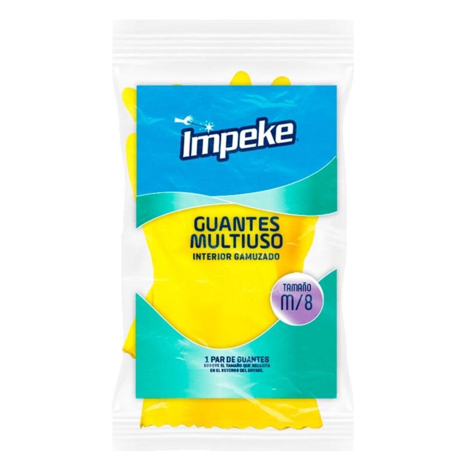 PACK X 4 GUANTE MULTIUSO TALLA M – IMPEKE - 1