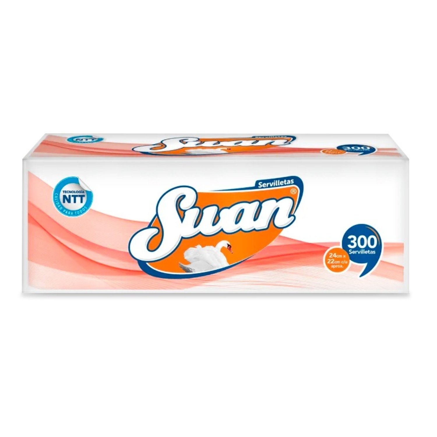 PACK X 4 SERVILLETA 300 UNIDADES – SWAN - 1