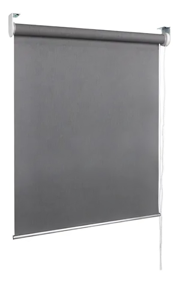 CORTINA ROLLER BLACKOUT 120X165CM / GRIS – DORAL - 4