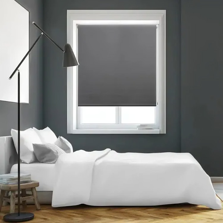 CORTINA ROLLER BLACKOUT 90X165CM / GRIS – DORAL - 4
