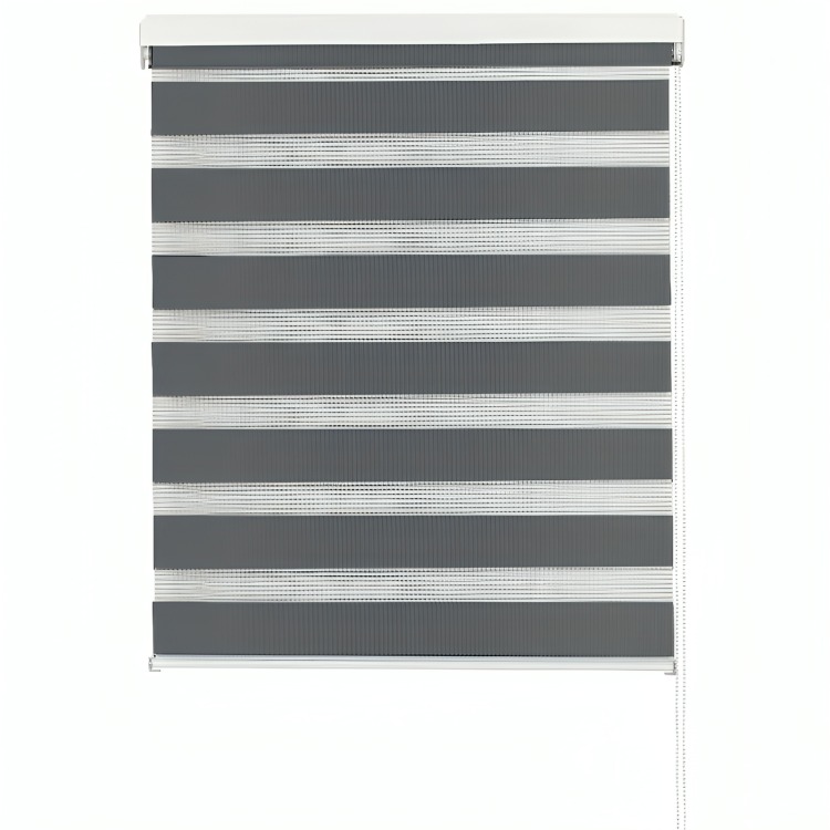 CORTINA ROLLER DUO 120X250CM / GRIS – DORAL - 1