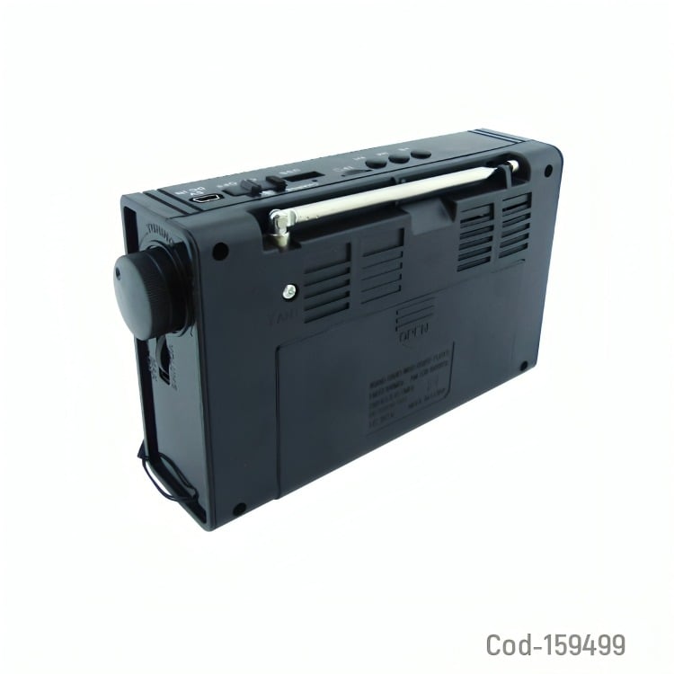 RADIO MULTIBANDA BLUET 8 BANDAS CON LINTERNA RECARGABLE - 2