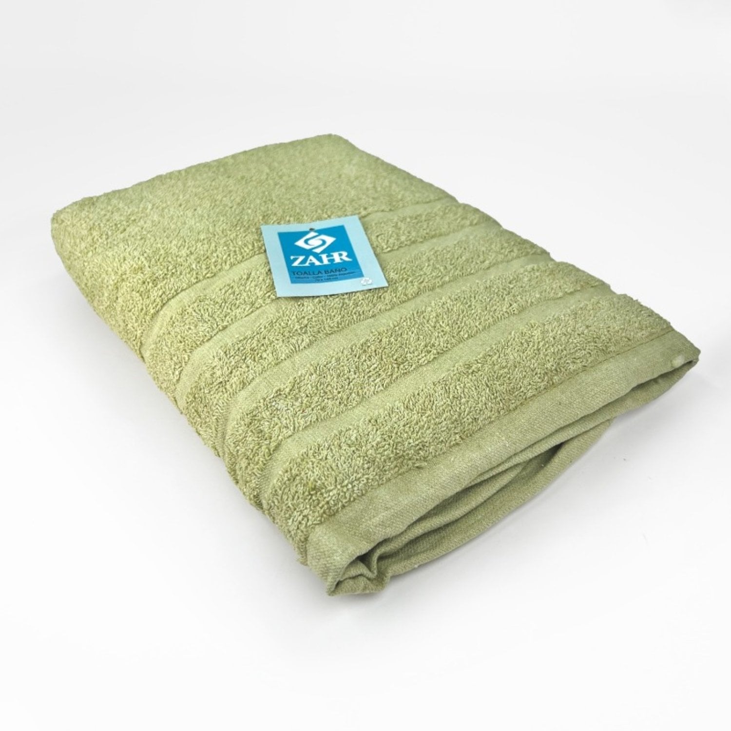 TOALLA DE BAÑO COLECCION 70×140 CM / VERDE MUSGO – ZAHR - 3