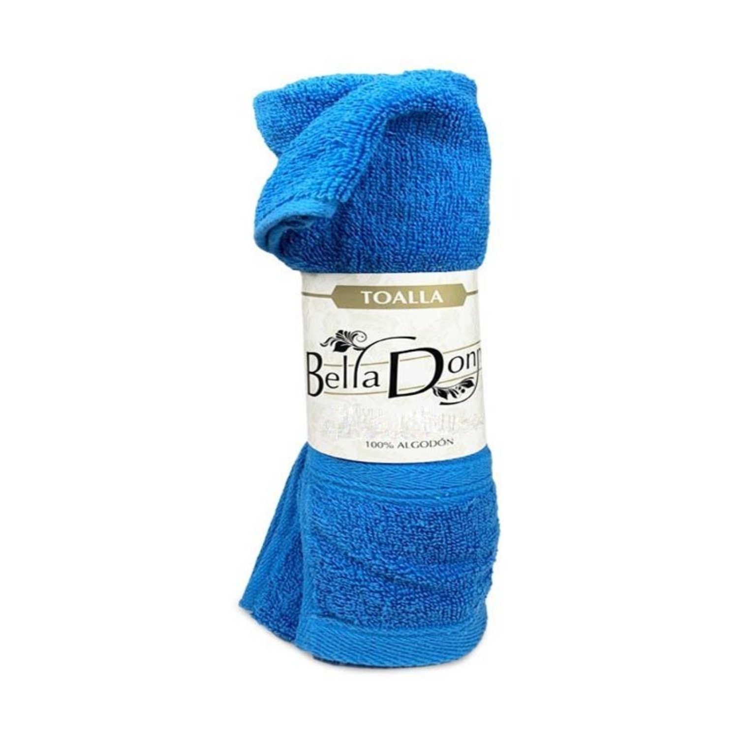 TOALLA DE MANO BELLA DONNA 70×140 CM / AZUL – DORAL - 1