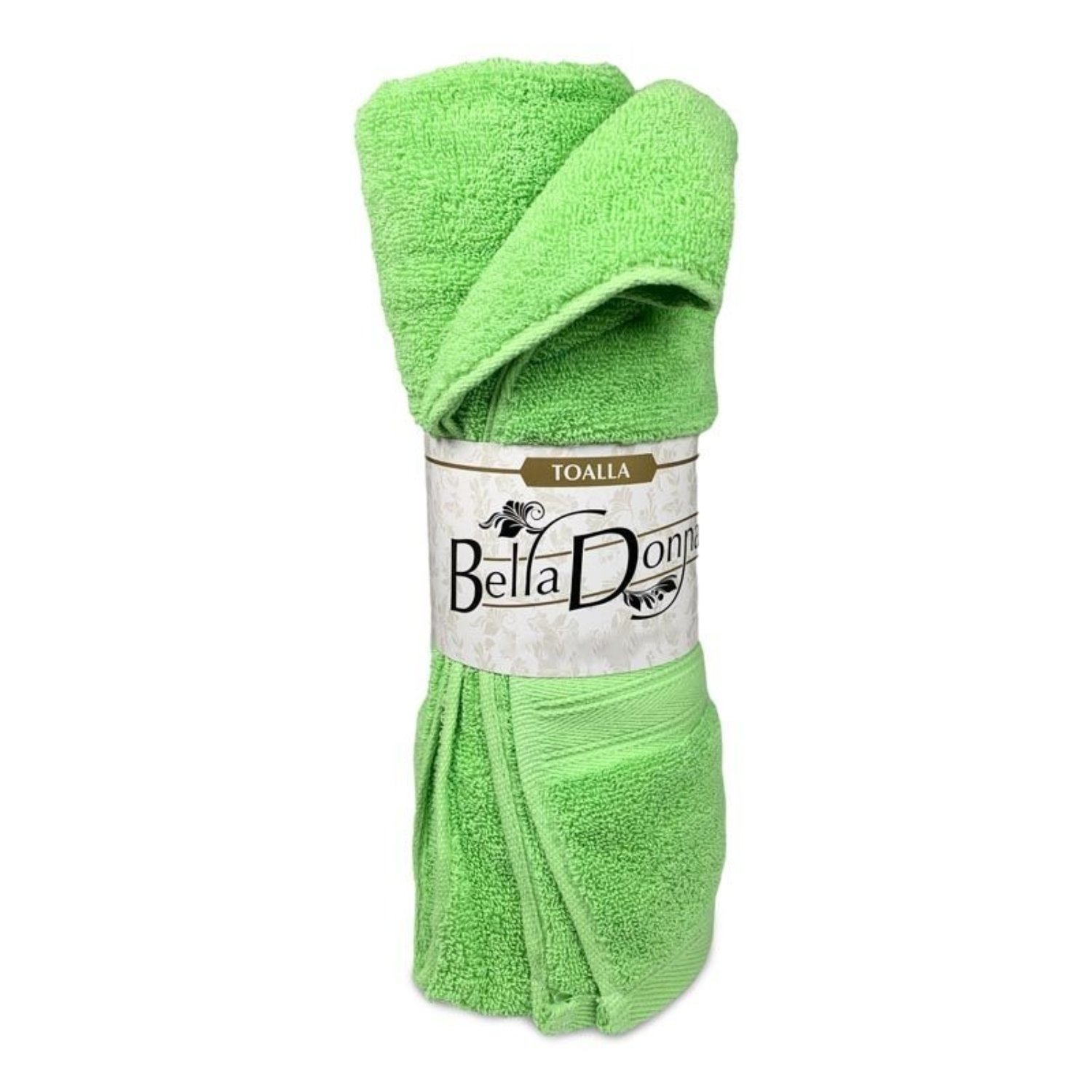 TOALLA DE BAÑO BELLA DONNA 70×140 CM / VERDE – DORAL - 1