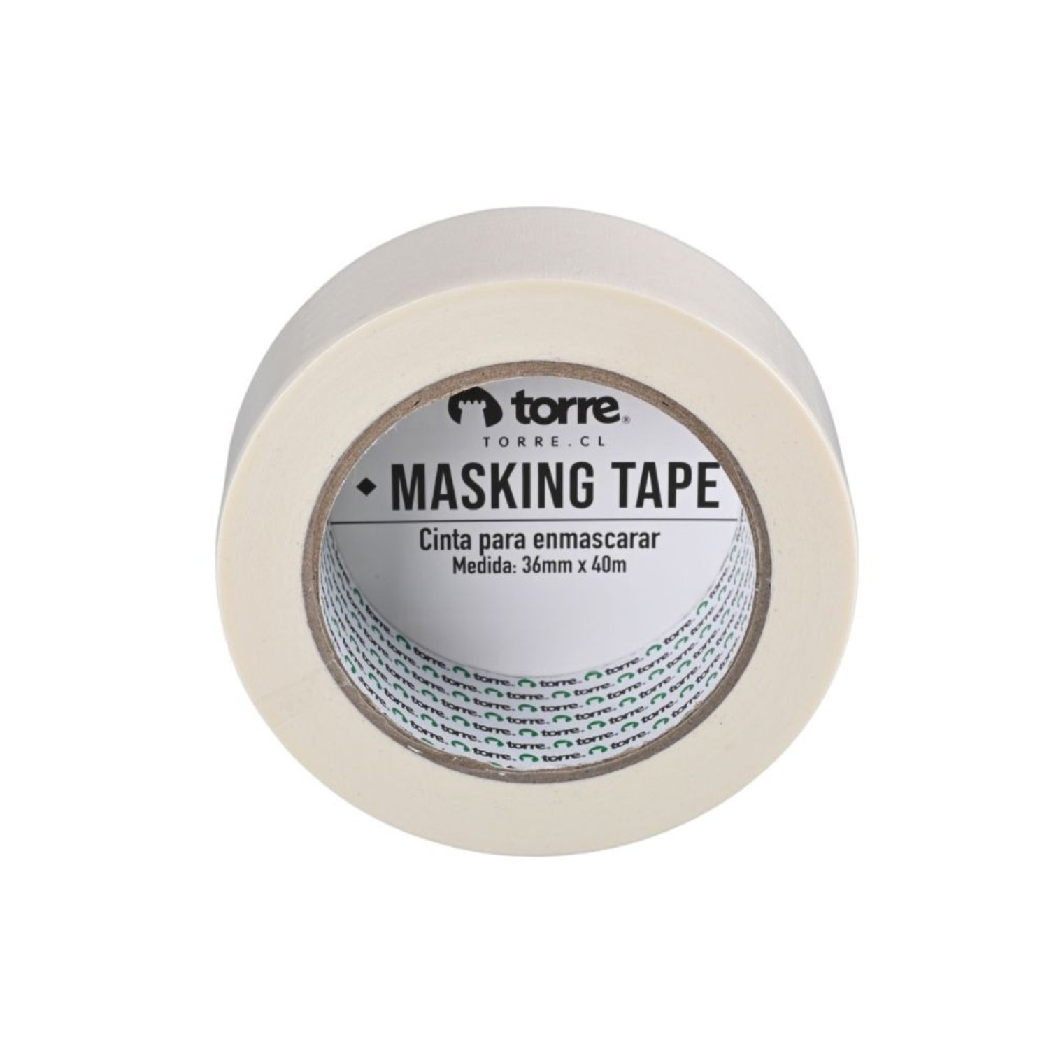 PACK X 4 CINTA MASKING TAPE CREMA 36MM. X 40M. – TORRE - 4