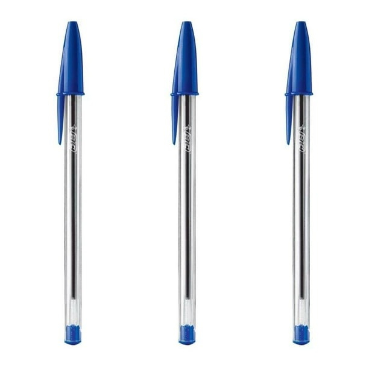 PACK X 4 BLISTER 3 BOLIGRAFOS CRISTAL / AZUL – BIC - 1