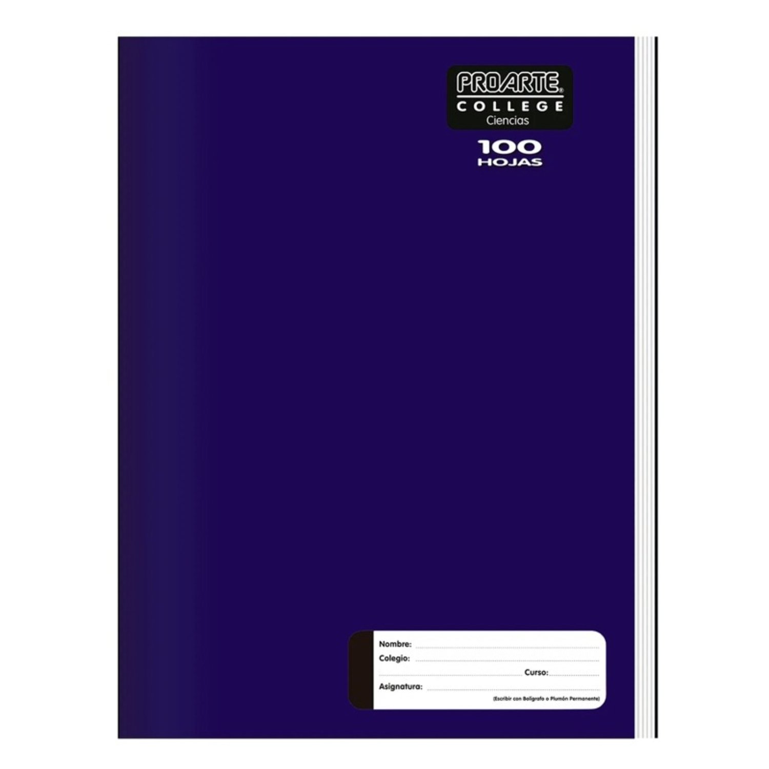 PACK X 4 CUADERNO COLLEGE LISO CIENCIAS 100 HOJAS – PROARTE - 3