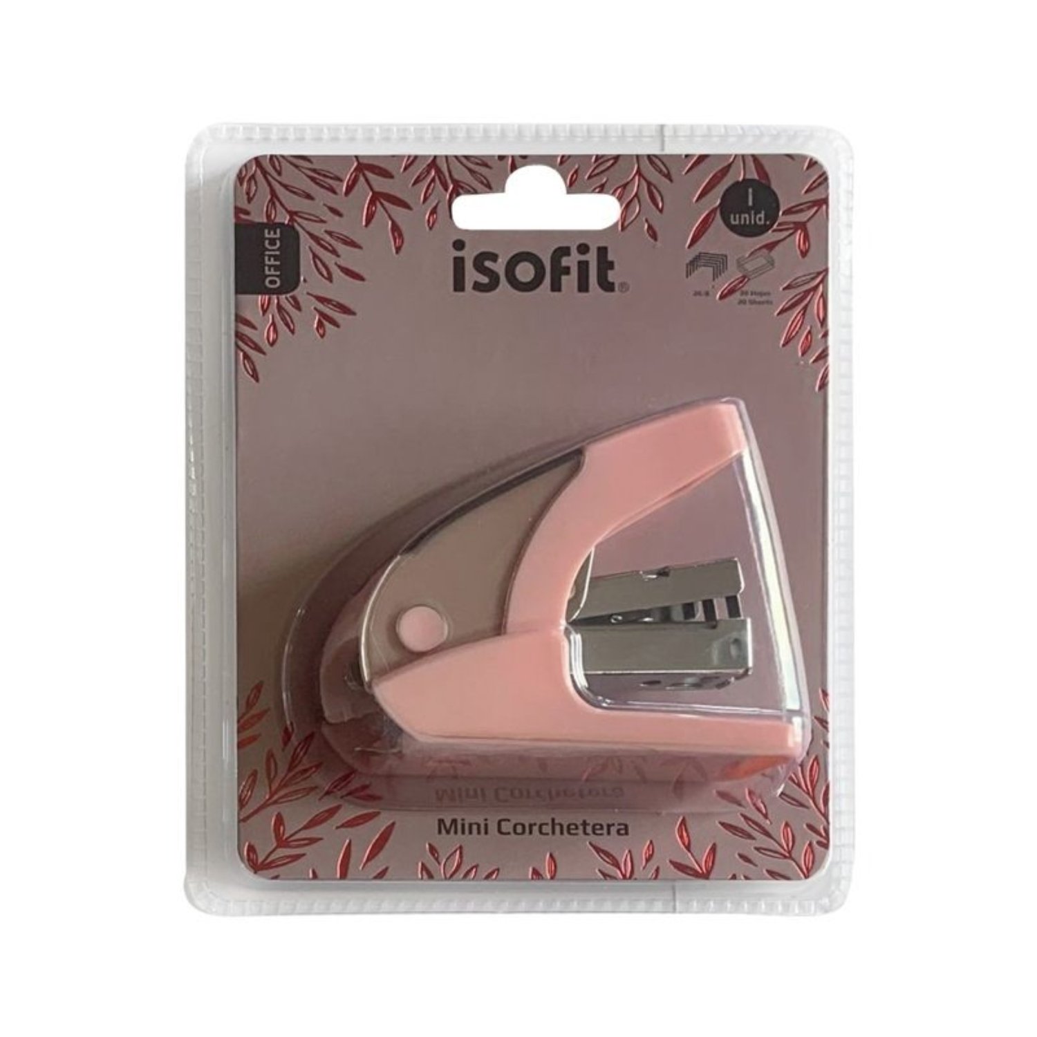 BLISTER CORCHETERA MINI COLORES 26/6 – ISOFIT - 3