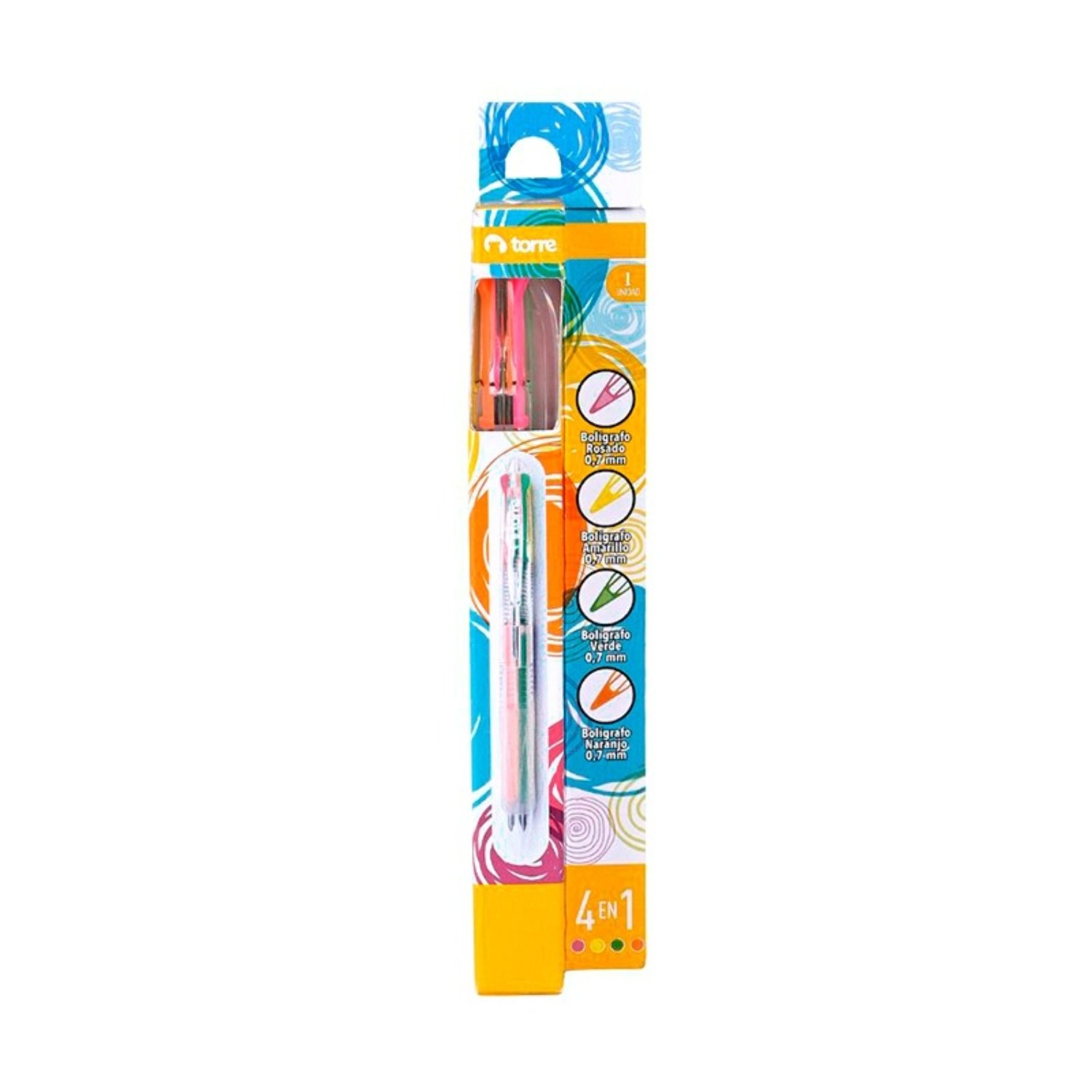 BOLIGRAFO MULTIFUNCIONAL FUN – TORRE - 3